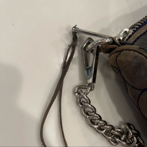 🎉HOST PICK🎉 Rebecca Minkoff navy & silver studded purse - Picture 12 of 13